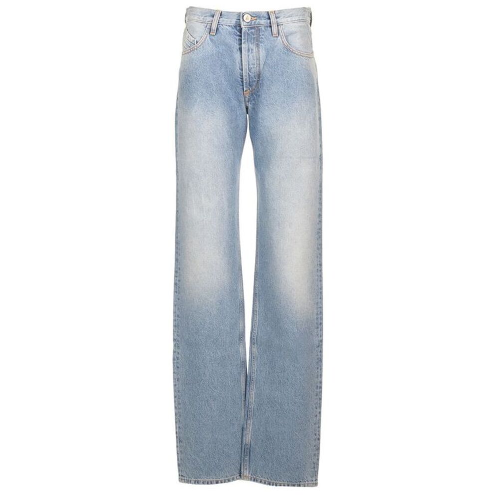 The Attico Women Coated Jeans